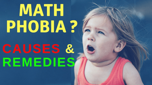 Math phobia Causes and remedies Excellent 1