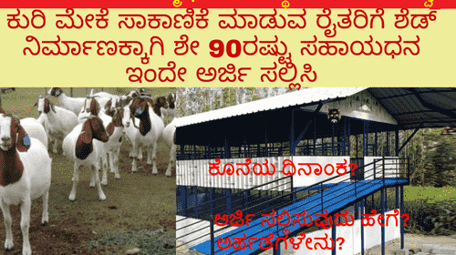 Construction of sheds for sheep, goats, and cows Scheme 2022-23 Apply Online, Last date, Procedure to apply | Get Subsidy Excellent