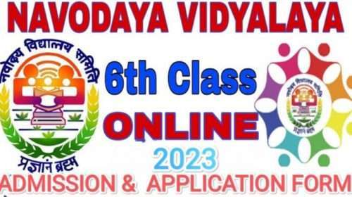 Navodaya Vidyalaya Admission 2023 Class 6 Apply For Navodaya Vidyalaya (JNVST) Class 6 at cbseitms.nic.in