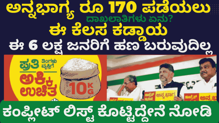Anna Bhagya eligibility criteria | How to apply for Anna Bhagya Yojana
