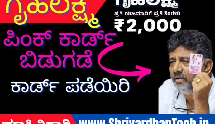 Gruhalakshmi Pink Smart Card