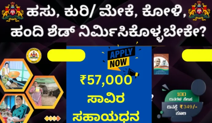 MGNREGA Pashu Shed Yojana Government Subsidy for Cattle, Chicken, Sheep, and Pig Sheds: Apply Now for MGNREGA Support