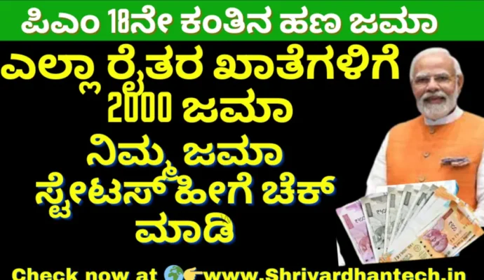 How to check PM kisan 18th instalment status