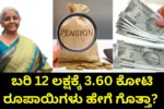 Pension Scheme How to Build a Retirement Fund of Rs 3.60 Crore with Just Rs 12 Lakh Investment Pension Scheme How to Build a Retirement Fund of Rs 3.60 Crore with Just Rs 12 Lakh Investment