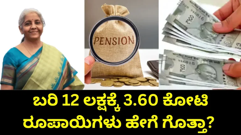 Pension Scheme How to Build a Retirement Fund of Rs 3.60 Crore with Just Rs 12 Lakh Investment